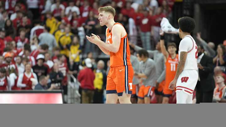 Marcus Domask's 31 Points Leads Illinois Past Wisconsin