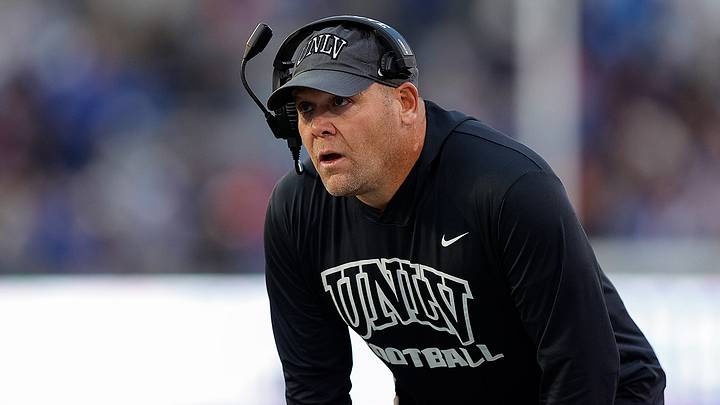 UNLV Coach Barry Odom Rides ‘Widowmaker’ Rodeo Bull With Comical Result