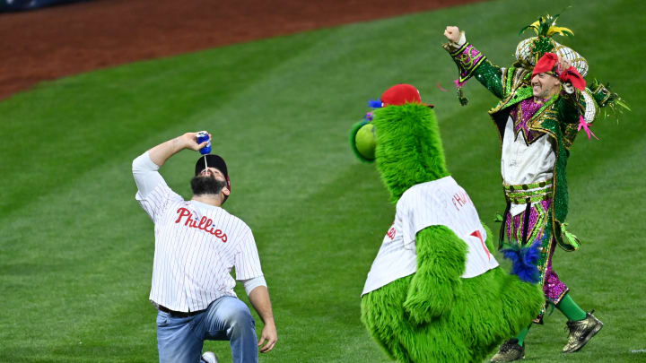 Best Philadelphia Phillies Moments From Legend Jason Kelce Best Philadelphia Phillies Moments From Legend Jason Kelce