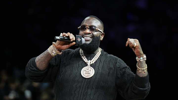 Pat Riley Broke Out Dance Moves While Rick Ross Performed At Miami Heat Family Fest Pat Riley Broke Out Dance Moves While Rick Ross Performed At Miami Heat Family Fest