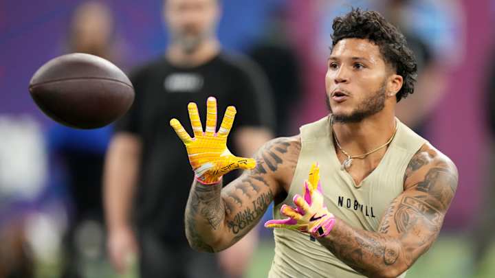 NFL Fans Are in Awe of Blake Corum’s Bench Press at NFL Scouting Combine