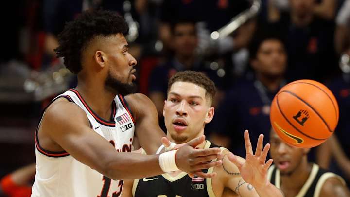 Illinois' Big Ten Title Hopes End With 77-71 Loss To Purdue