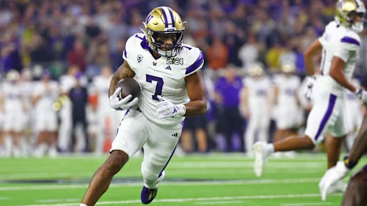 Vikings Have Draft Visit Scheduled With Washington RB Dillon Johnson