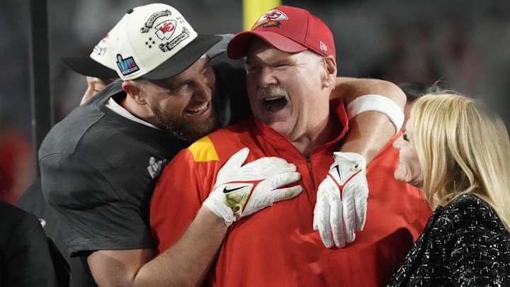 Andy Reid Gives Priceless Reply to Question About Super Bowl Dispute With Travis Kelce Andy Reid Gives Priceless Reply to Question About Super Bowl Dispute With Travis Kelce