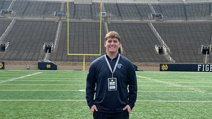 Notre Dame Adds PWO offensive lineman Robbie Wollan