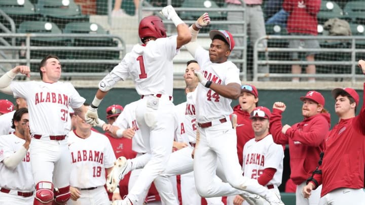 Crimson Hot Offense Propels Alabama Baseball Past Lipscomb