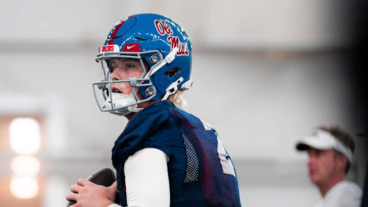 LOOK: Ole Miss Holds Successful Opening Week of Spring Practice