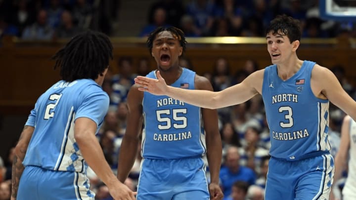UNC Copies Pitt Star Blake Hinson's Duke Celebration