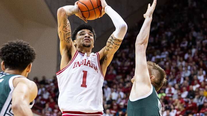 WATCH: Kel'el Ware Puts Together Highlight-Reel Performance in Indiana's Win vs. Michigan State