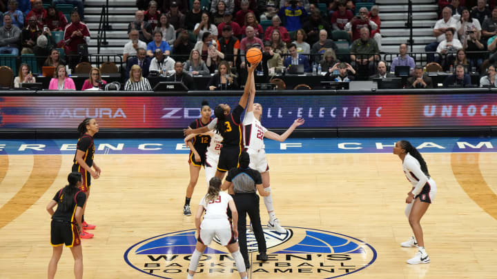 Stanford falls to USC In Pac-12 Tournament Final despite quiet showing from Juju Watkins Stanford falls to USC In Pac-12 Tournament Final despite quiet showing from Juju Watkins