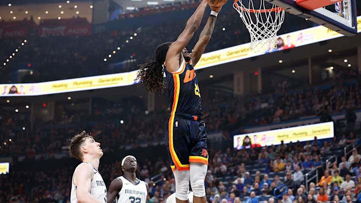 Oklahoma City Thunder Rookie Cason Wallace Explodes For Career-Best Game