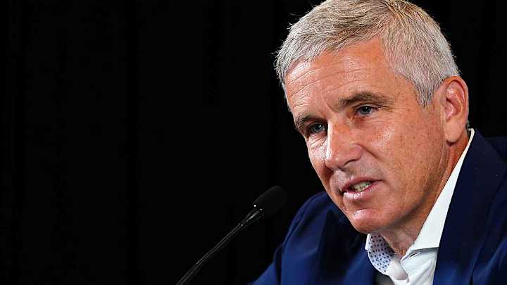 PGA Tour Commissioner Jay Monahan Says Negotiations With LIV Golf's Backer Are ‘Accelerating’