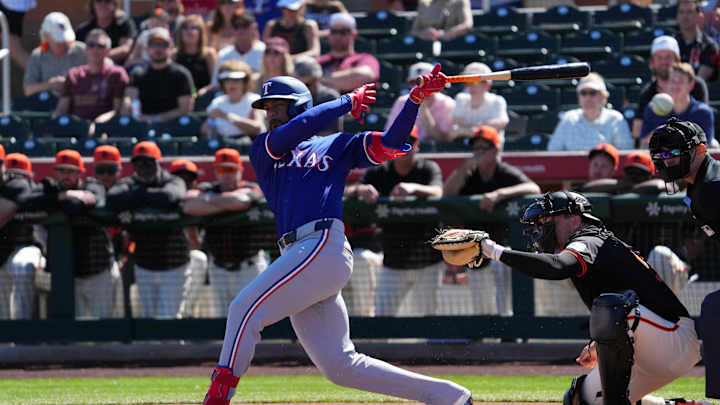 Texas Rangers Center Fielder Leody Taveras Hopes Healthy Spring Equals Fast Start On Base Paths Texas Rangers Center Fielder Leody Taveras Hopes Healthy Spring Equals Fast Start On Base Paths