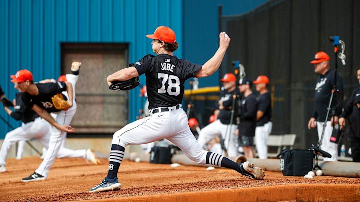 Top Detroit Tigers Prospect Jackson Jobe Throws Absolute Gas in Spring Training Win