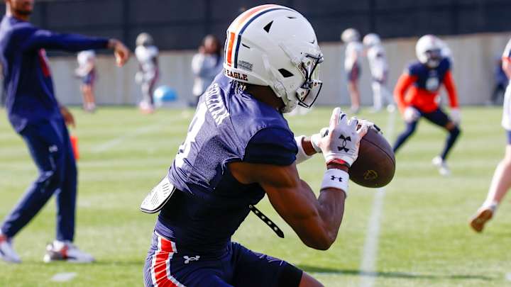 Auburn 5-Star Wide Receiver Gives An Update On Spring Practices