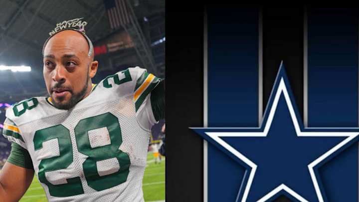 Cowboys BREAKING: Packers' A.J. Dillon 'Looking' At Signing With Dallas in NFL Free Agency