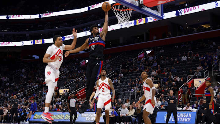 Pistons Veteran Throws Down Another Highlight Reel Dunk vs. Raptors