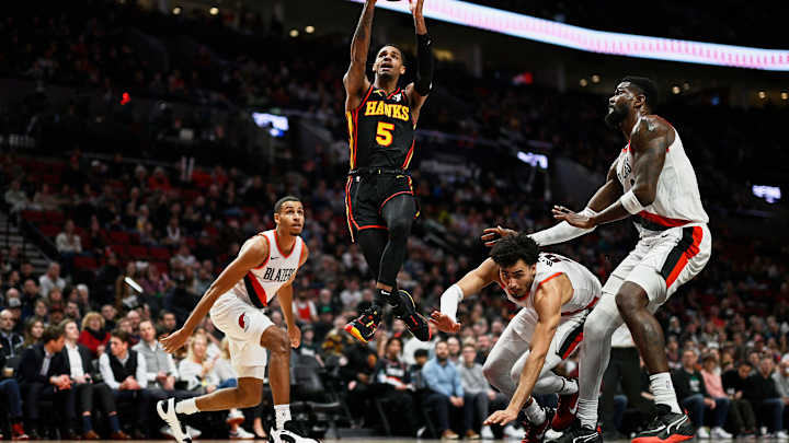 Atlanta Loses 106-102 on the Road in Portland Despite 40 Points From Dejounte Murray Atlanta Loses 106-102 on the Road in Portland Despite 40 Points From Dejounte Murray