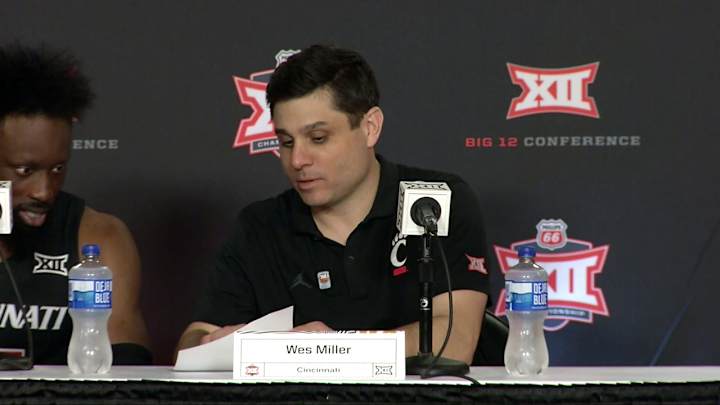 Watch: Wes Miller, Dan Skillings Jr., John Newman III Discuss 72-52 Win Over Kansas