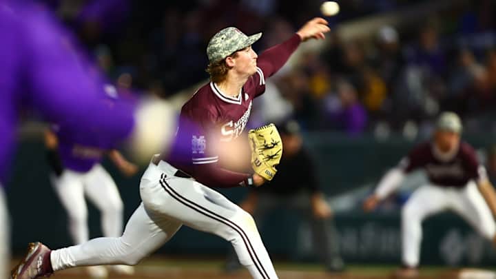 A Freshman Pitcher Dominates for Mississippi State Baseball in their SEC Opener