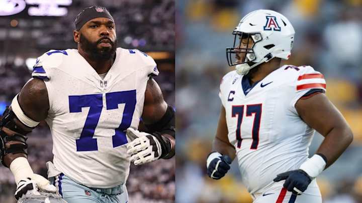 ‘Godzilla!' Tyron Smith Signs With Jets; Could Cowboys Take Arizona's Jordan Morgan in NFL Draft? ‘Godzilla!' Tyron Smith Signs With Jets; Could Cowboys Take Arizona's Jordan Morgan in NFL Draft?