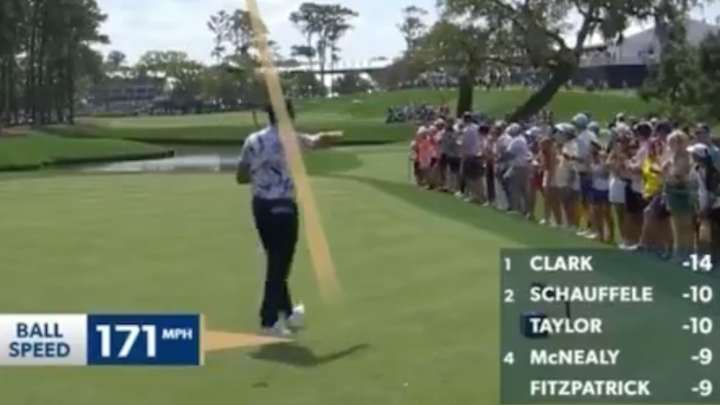 Mics Caught Rickie Fowler Yelling at Unruly Fan After Hitting Tee Shot at Players Championship
