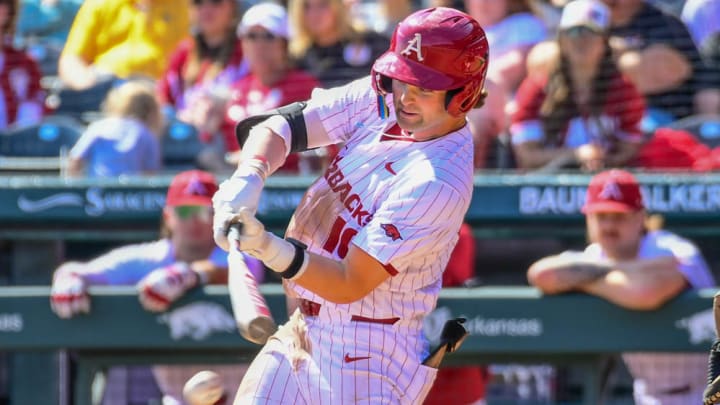Hogs Attack Missouri Bullpen with Three Straight Homers for Series Win Hogs Attack Missouri Bullpen with Three Straight Homers for Series Win