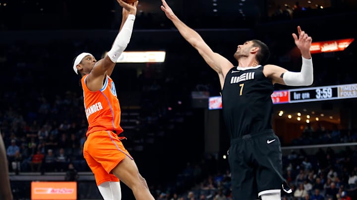 Thunder Trio Leads OKC to Close Win Over Memphis Grizzlies