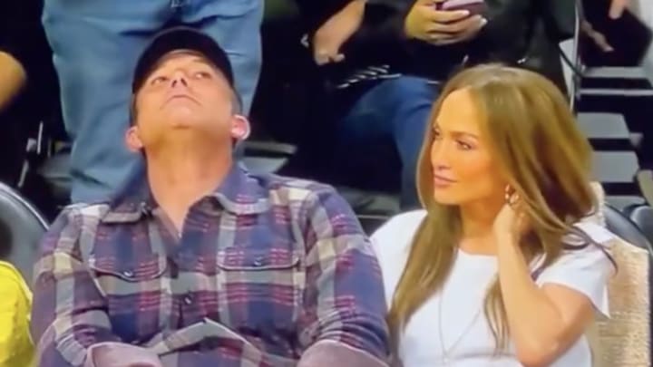 TV Cameras Captured Celebrities’ Pained Reactions to Agonizingly Long Lakers-Warriors Delay