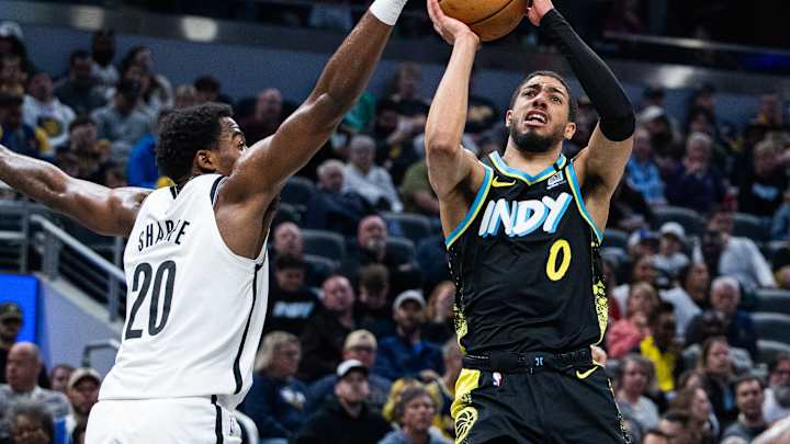 Tyrese Haliburton on his recent three-point shooting for Indiana Pacers: 'It's just a little slump right now'