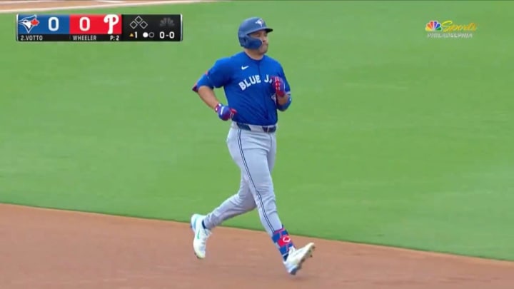 Joey Votto Homers on First Pitch With Blue Jays, and MLB Fans Are in Awe