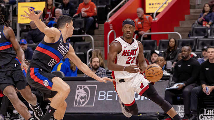 Detroit Pistons vs. Miami Heat: Jimmy Butler's Injury Report Status