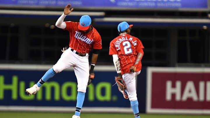 Marlins Star Appears to Take Shot at Former Teammate, Current Dodgers Infielder