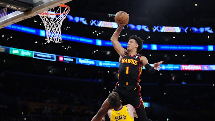 Lakers Austin Reaves Gives Hilarious Reaction When Asked About Being Dunked On By Jalen Johnson: "Everybody Seen What Happened"