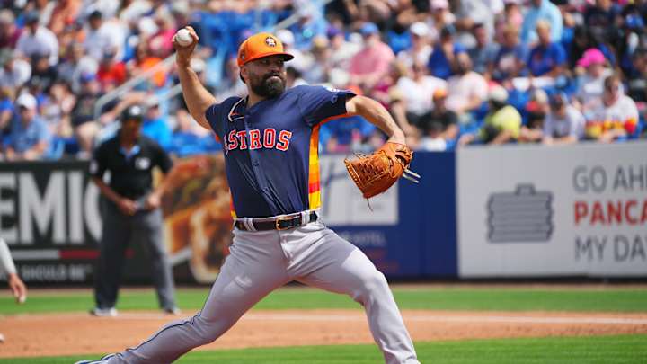 Houston Astros Provide Injury Update on Starting Pitcher as Rotation Continues to Take Lumps Early