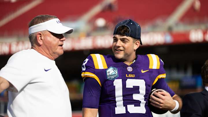 LSU QB Garrett Nussmeier Opens Up On 2024 Goals, New-Look Program