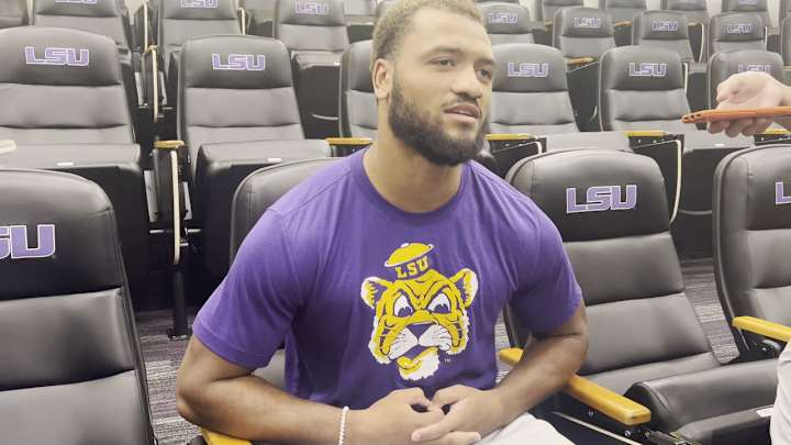 WATCH: LSU DB Sage Ryan Talks Progression, Secondary Growth