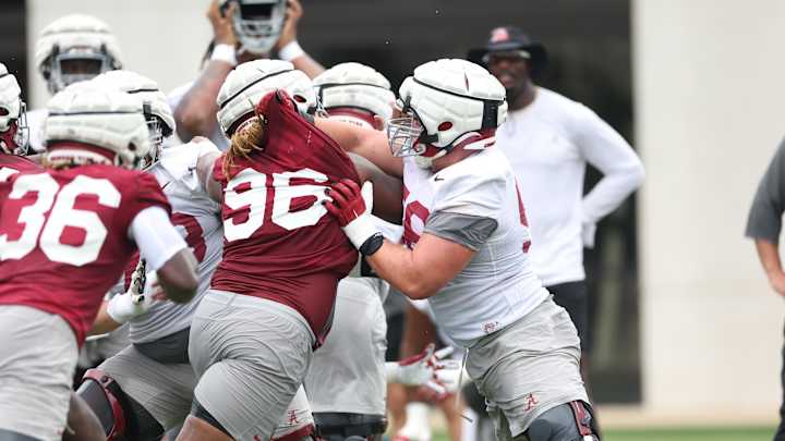 Scenes from Alabama Football's Friday Practice Scenes from Alabama Football's Friday Practice