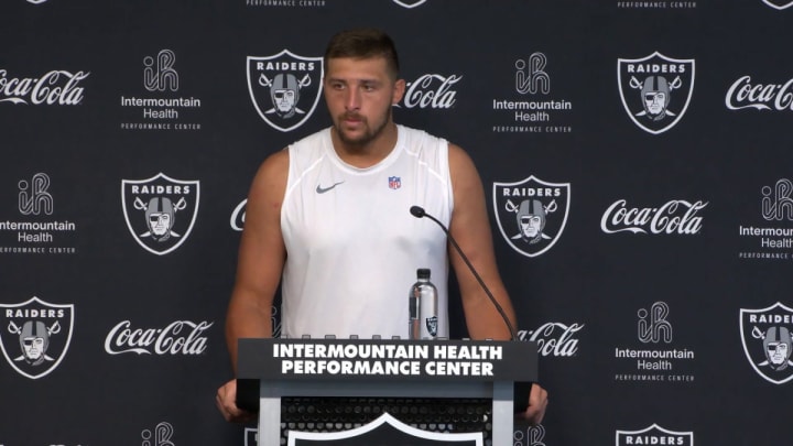 From Raiders Training Camp: TE Austin Hooper From Raiders Training Camp: TE Austin Hooper