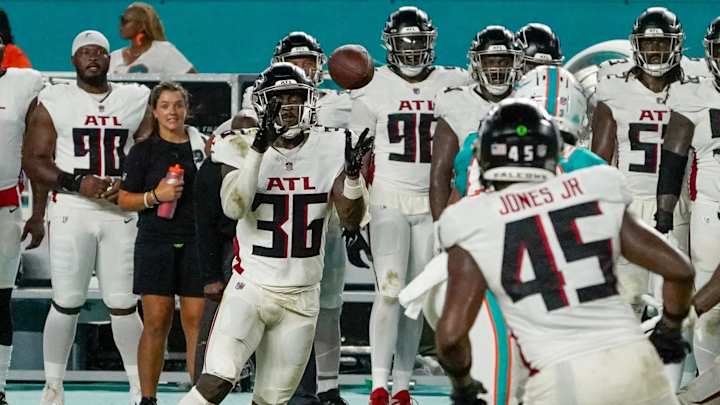 Falcons Defense Shines Late vs. Dolphins: 'It's Never Over' Falcons Defense Shines Late vs. Dolphins: 'It's Never Over'