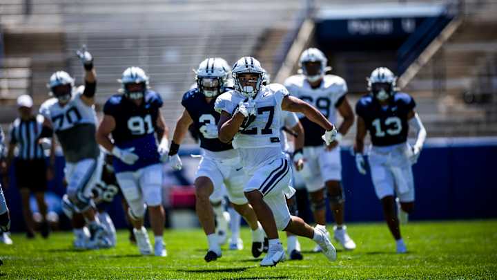 BYU Freshman Running Back LJ Martin is Already 'One of the Best Players on the Team'