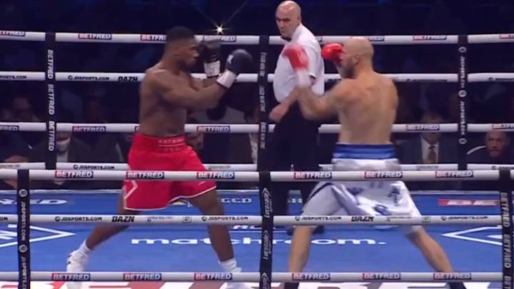 VIDEO: Anthony Joshua Knocks Out Robert Helenius With One Punch VIDEO: Anthony Joshua Knocks Out Robert Helenius With One Punch