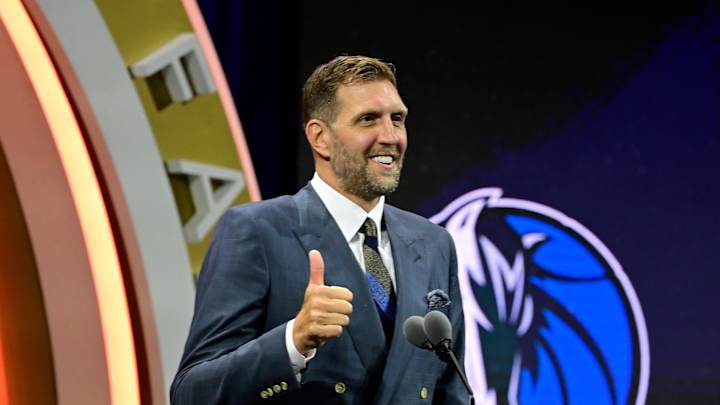 Dirk Nowitzki Jokes He Never Liked Dwyane Wade, Fellow Hall Of Famers During Speech