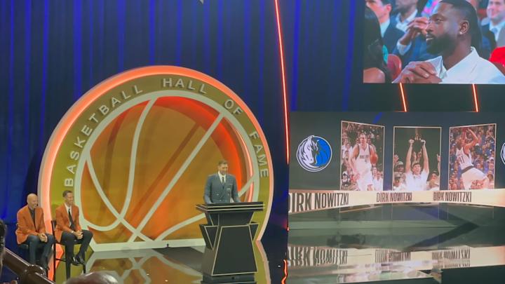 Dirk Delivers Powerful HOF Speech: ‘Green, You Grow; Ripe, You Rot’