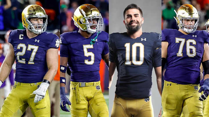 Notre Dame Names Captains For The 2023 Football Season
