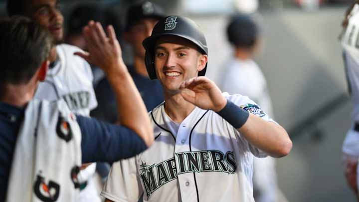 Seattle Mariners' Dominic Canzone Goes Viral For Bat Flip After Clutch Home Run Seattle Mariners' Dominic Canzone Goes Viral For Bat Flip After Clutch Home Run