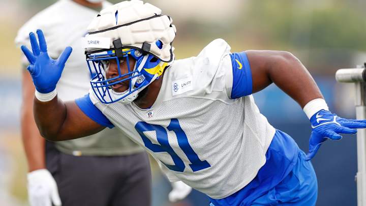 'Relentless' Rams Rookie Kobie Turner 'Only Going to Get Better'