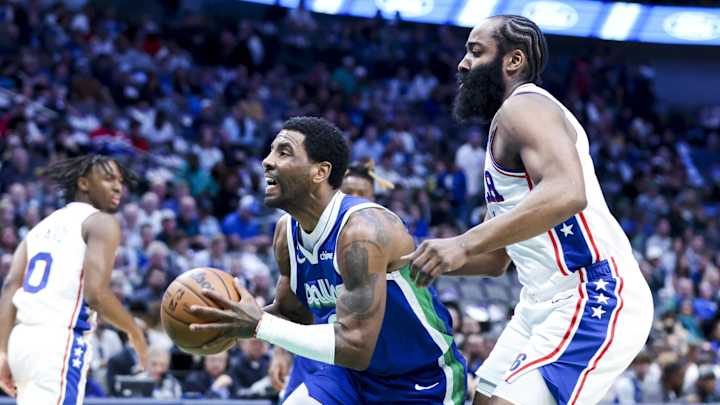Mavericks’ Kyrie Irving Reacts to James Harden’s Recent Comments