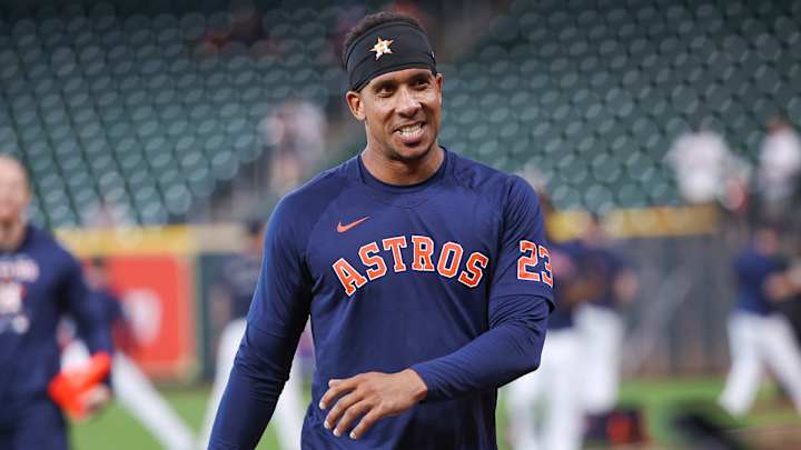 Astros Outfielder Brantley Hits Well in Injury Rehab Game