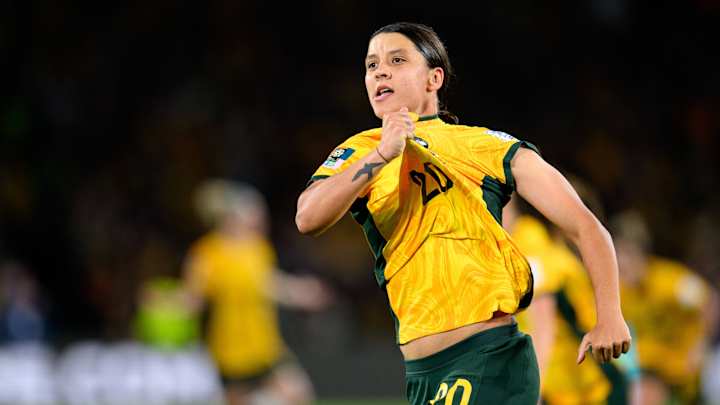 Australia’s Sam Kerr Scores Wonder Goal in Women’s World Cup Semifinal vs. England Australia’s Sam Kerr Scores Wonder Goal in Women’s World Cup Semifinal vs. England